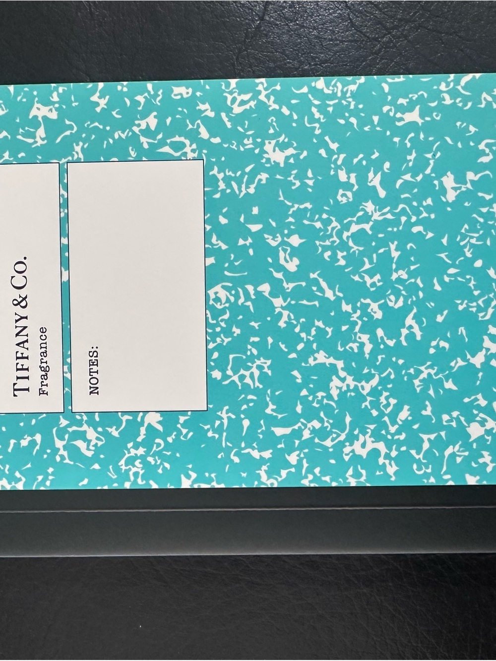 Tiffany & Co. Note Pad Box 3 notepads included - Picture 6 of 7
